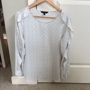 Banana republic- Elegant White Blouse